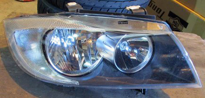 BMW E90 3 SERIES STANDARD HALOGEN HEADLIGHT, DRIVERS SIDE..Guide price £75.00